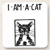 Black Cat Gifts Bier Onderzetter (Voorkant)