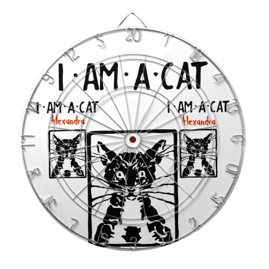 Black Cat Gifts Dartbord (Voorkant)