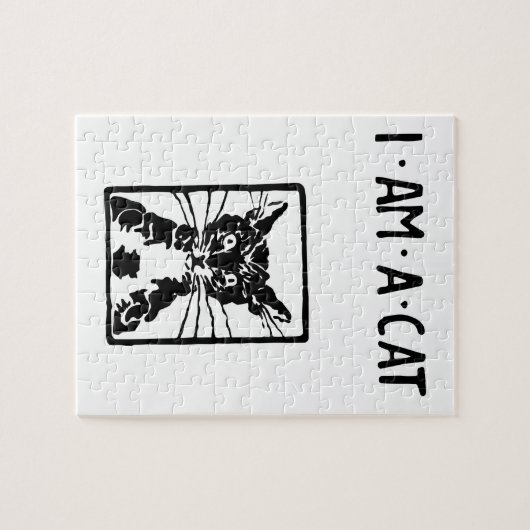 Black Cat Gifts Legpuzzel (Horizontaal)