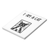 Black Cat Gifts Notitieblok (Linkerzijde)