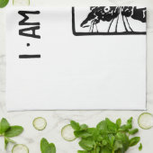 Black Cat Gifts Theedoek (Gevouwen)