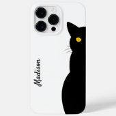 BLACK CAT Golden Eyes  Case-Mate iPhone Case (Achterkant)