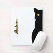 BLACK CAT Golden Eyes  Muismat (Met muis)