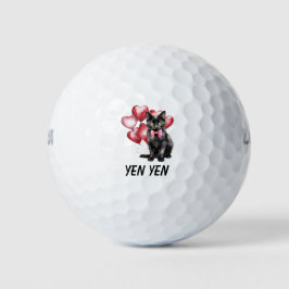 Black Cat golfballen – Perfect voor golfliefhebber