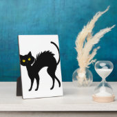 Black Cat Halloween - Black Cats T-Shirt Fotoplaat (Zijkant)