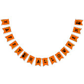 Black Cat Halloween Bunting Banner (Alle)