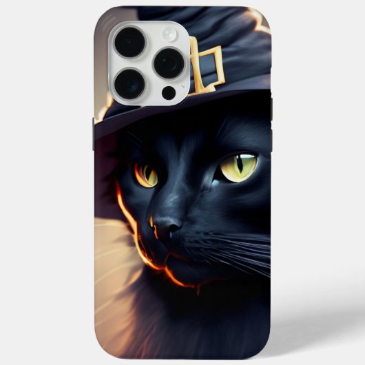 Black Cat Halloween Case-Mate iPhone Case (Achterkant)