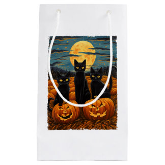 Black Cat Halloween Kat Liefhebbers Sterrennacht K Klein Cadeauzakje