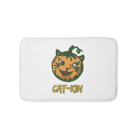 Black Cat Halloween kostuums Badmat (Voorkant)