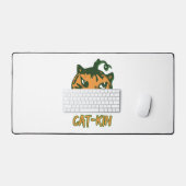 Black Cat Halloween kostuums Bureaumat (Keyboard & Muis)
