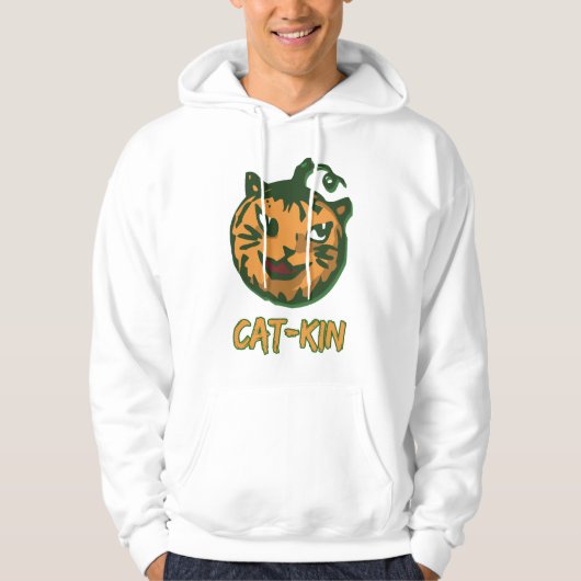 Black Cat Halloween kostuums Hoodie (Voorkant)