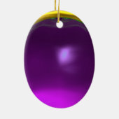 BLACK CAT HALLOWEEN PARTIJ KERAMISCH ORNAMENT (Achterkant)