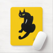 BLACK CAT HALLOWEEN PARTIJ MUISMAT (Met muis)