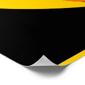 BLACK CAT HALLOWEEN PARTIJ POSTER (Hoek)