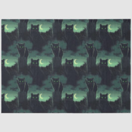 Black Cat Halloween Tissuepapier