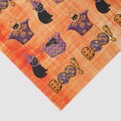 Black Cat Halloween Tissuepapier (Detail)