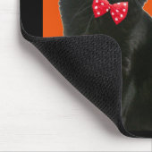 Black Cat Happy Halloween Mousepad Muismat (Hoek)