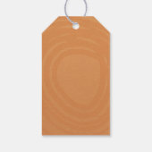 Black Cat Herfst Seizoen Gelukkig Halloween Cadeaulabel (Achterkant)