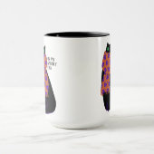 Black Cat Herfst Seizoen Halloween Spooky Schattig Mok (Midden)