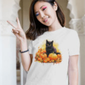 Black Cat Herfst T-shirt