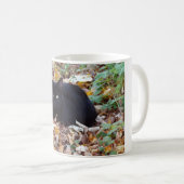 Black Cat herfstfoto Classic White Mok (Voorkant rechts)