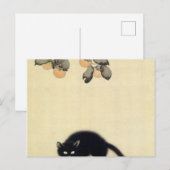 Black Cat Hishida Shunso Briefkaart (Voorkant / Achterkant)