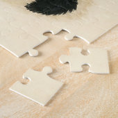 Black Cat Home Sweet Home Rescue Shelter Cute Legpuzzel (Zijkant)