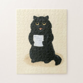 Black Cat Home Sweet Home Rescue Shelter  Legpuzzel