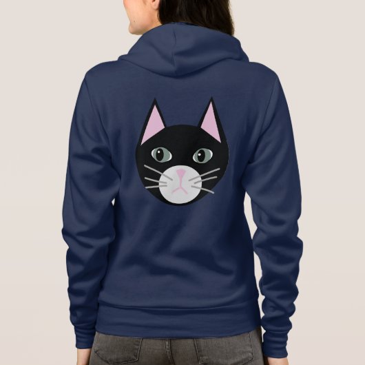 Black Cat Hoodie (Achterkant)