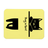 Black Cat, hou vol. Magneet (Horizontaal)