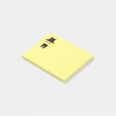 Black Cat, hou vol. Post-it® Notes (Schuin)