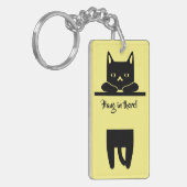 Black Cat, hou vol. Sleutelhanger (Voorkant Links)