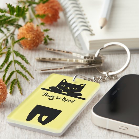 Black Cat, hou vol. Sleutelhanger (Voorkant Rechts)