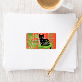 Black Cat Houseplants Adres Etiket (Insitu)