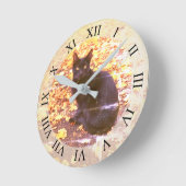 Black Cat in herfstfoto Ronde Klok (Hoek)