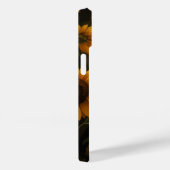 Black Cat in Sunflower Garden Aesthetic Case-Mate iPhone Case (Achterkant / Rechts)