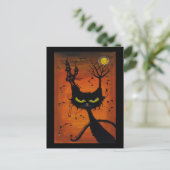 Black Cat Inn Postcard Briefkaart (Staand voorkant)