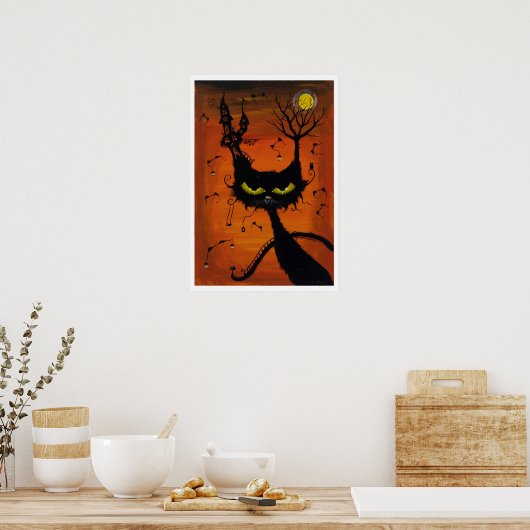 Black Cat Inn Poster (Keuken)