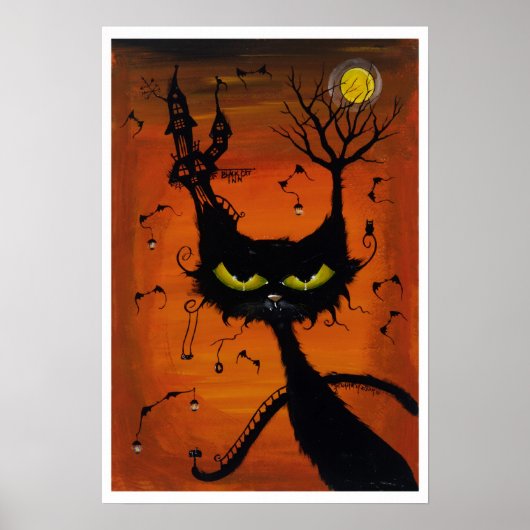 Black Cat Inn Poster (Voorkant)