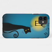 Black Cat iPhone 5 Hoesje (Achterkant (horizontaal))