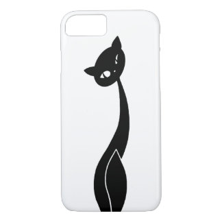 Black Cat iPhone 7 Hoesje