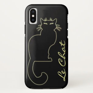 Black Cat iPhone Case Cat Lover Le Chat Hoesje