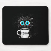 Black Cat Its Fine Im Fine Everything Is Fine Funn Muismat (Voorkant)