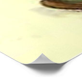 Black Cat Jack O Lantern Pumpkin Witch Moon Poster (Hoek)