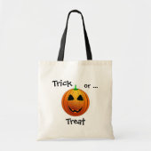 Black Cat & Jack O' Lantern Trick or treat Bag Tote Bag (Voorkant)