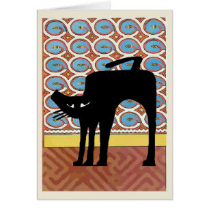 Black Cat Japans behangpapier