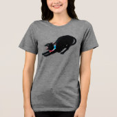 Black Cat - Japans T-shirt (Voorkant)