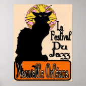 Black Cat Jazz Festival Poster (Voorkant)