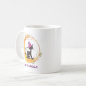 Black Cat - Je bent magisch Koffiemok (Voorkant links)