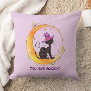 Black Cat - Je bent magisch Kussen